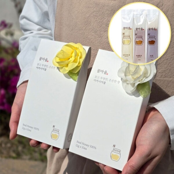 바른손더기프트,천연벌꿀 꿀스틱 답례품